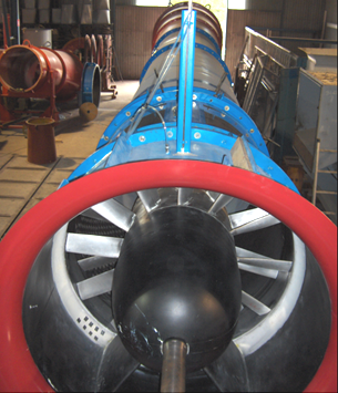 Picture of a fan in a laboratory